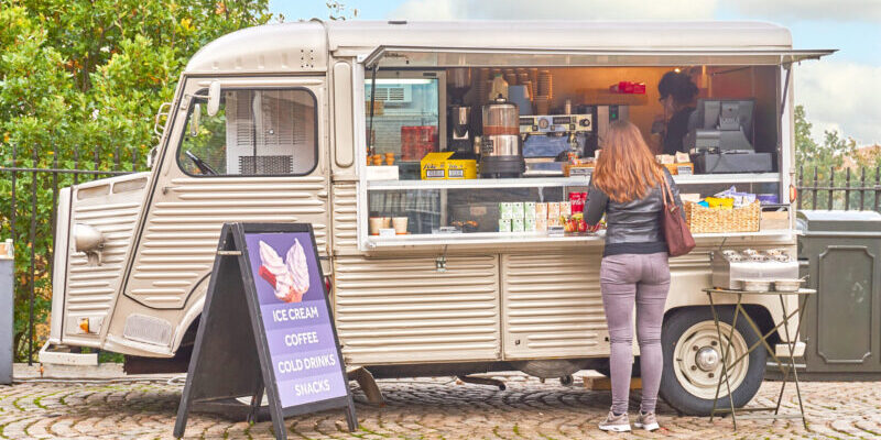 mobile coffee truck pos